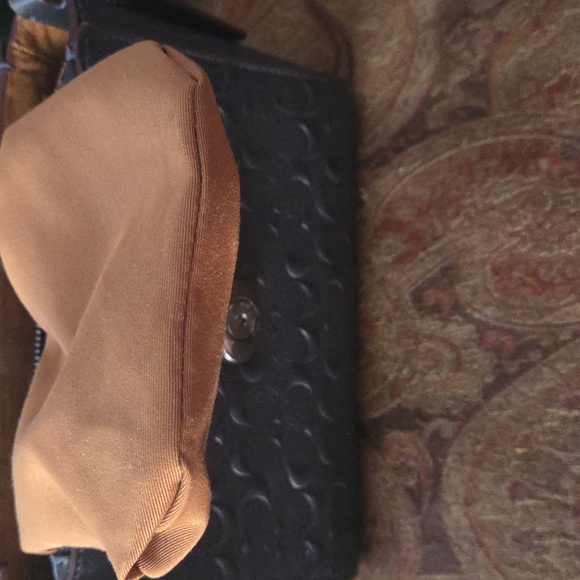 Coach Morgan Signature Embossed Leather Satchel CF854 & Wallet $696 Retail GUC - Picture 13 of 16